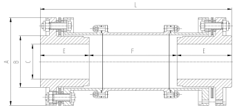 BR型低彎矩膜片聯(lián)軸器